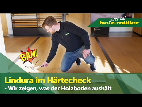 Lindura im Härtecheck - Wir zeigen, was der Holzboden aushält