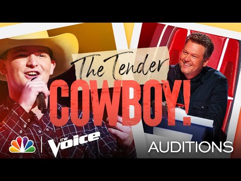 Ethan Lively's So Country on George Strait's "You Look So Good in Love" - Voice Blind Auditions 2021