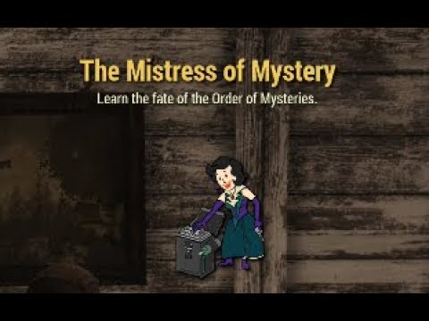 Fallout 76 - The Mistress of Mystery Walkthrough - Eye of Ra Reward - Order of Mysteries Final Part