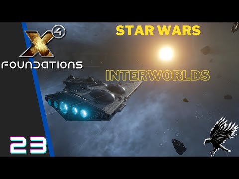 The blockade works - Star Wars Interworlds 23 X4 Foundations modded