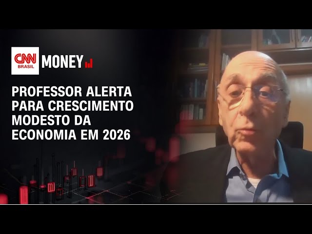 Projeção do PIB para 2026 não é favorável para economia, diz professor | FECHAMENTO DE MERCADO