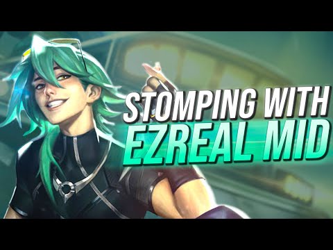 STOMPING MID LANE WITH EZREAL ONCE AGAIN