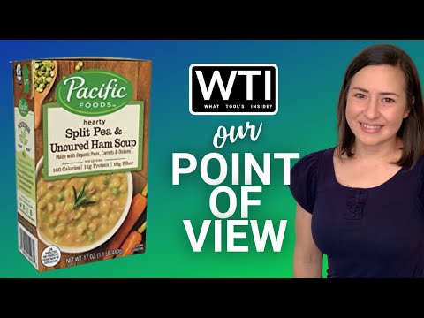 Pacific Foods Split Pea & Ham Soup - WTI product video review