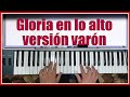 Gloria En Lo Alto TUTORIAL Versión HOMBRE Christine D Clario