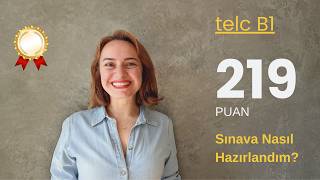 Almanya'da nasıl 219 Puanla Almanca B1 Sertifikası aldım? Sınava Nasıl