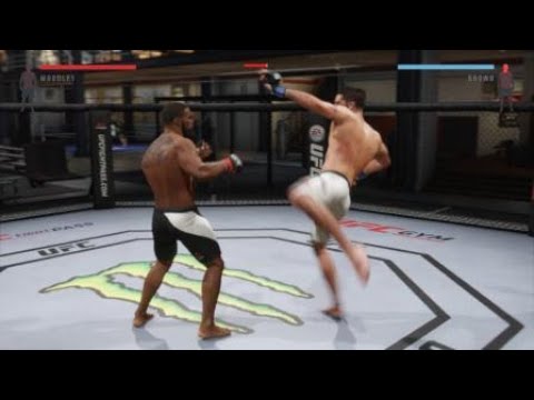 UFC 2 Practice Mode Nasty Knockout