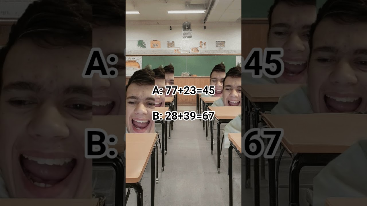 POV: When the nerd gets the correct answer, leaving the bullies speechless #comedy #funny #lol #skit
