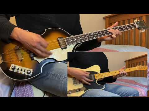 The Beatles - Back In The U.S.S.R.(White Album) Guitar & Bass Cover