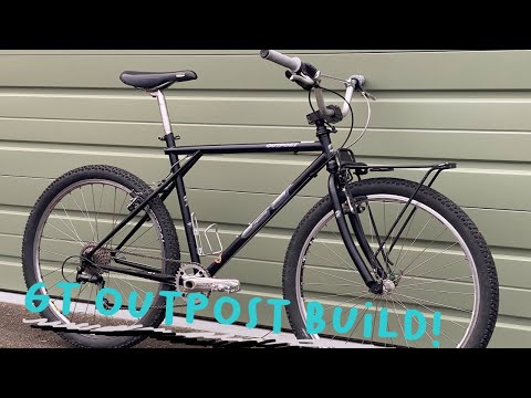 Retro mtb - GT outpost 1x9 Commuter rebuild
