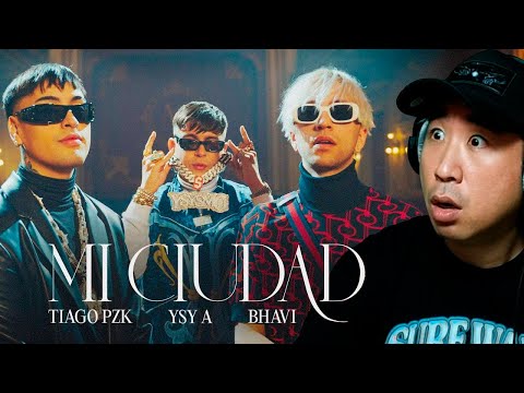 Coreano Loco reacciona a YSY A, Bhavi, Tiago Pzk 🇦🇷🔥 Mi Ciudad