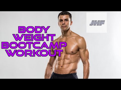 Bodyweight Bootcamp Workout. 30 Minutes. No Equipment.