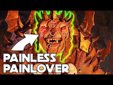 Shadow Of War - THE PAINLESS PAIN-LOVER Azlaar! Tragic Stories of an Olog!