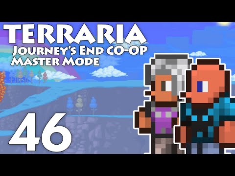 Terraria Master Mode Co-op // Episode 46 - Golem Not So Hardmode