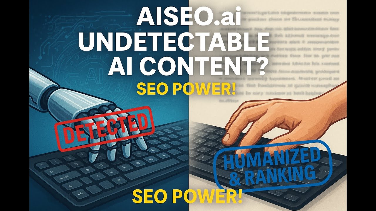 AISEO.ai: Generate UNDETECTABLE AI Content & Dominate SEO!