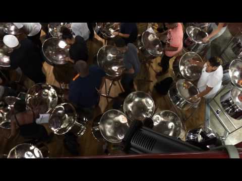 Ebony steelband - Practice one week before the UK Panorama 2016