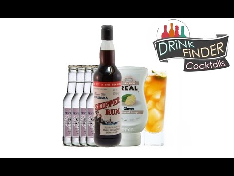 Drinkfinder's Cocktails - Dark And Stormy Tutorial