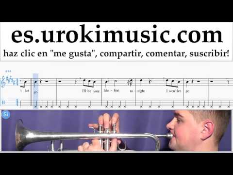 Como Tocar Trompeta Major Lazer, Justin Bieber - Cold Water Parte#2 Clases Notas Musicales Tutorial