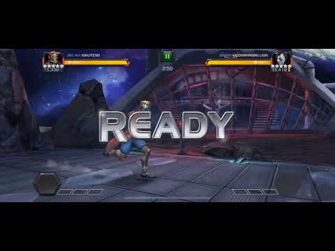 Star lord vs 4/55 domino AW boss - Marvel contest of champions