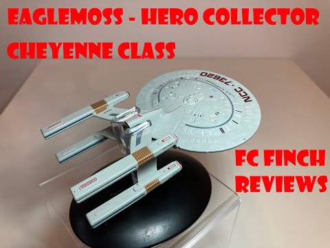 EAGLEMOSS - HERO COLLECTOR - U.S.S. AHWAHNEE [CHEYENNE CLASS]:  FINCH REVIEWS
