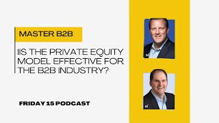 Is the private equity model effective for the B2B industry?