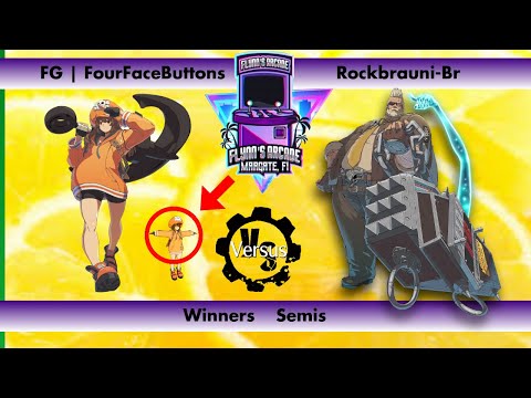 Flynn's Arcade 083 Winners Semis - FG | FourFaceButtons (May) VS Rockbrauni-Br (Goldlewis) GGST 2023