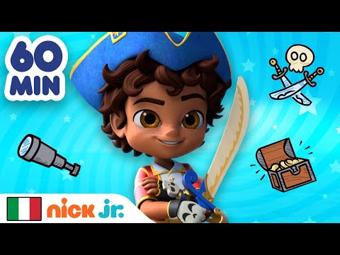 Santiago dei Mari | 30 minuti dei migliori Salvataggi di Pirati e Sirene! | Nick Jr.