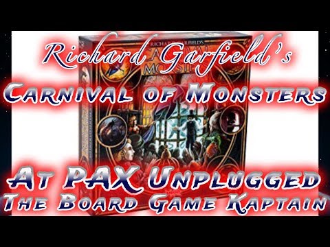 Richard Garfield's Carnival of Monsters at PAXU