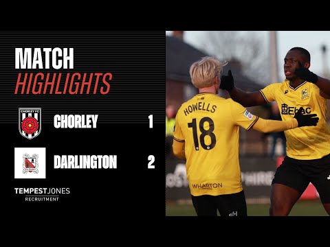 Highlights: Chorley 1 - 2 Darlington - National League North