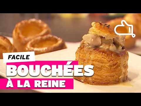 Bouchées à la Reine, faciles, traditionnelles et délicieuses.
