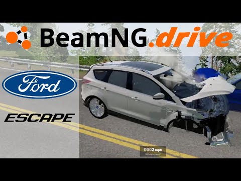 Ford Escape Demolition Derby - BeamNG.drive Car Wreckage