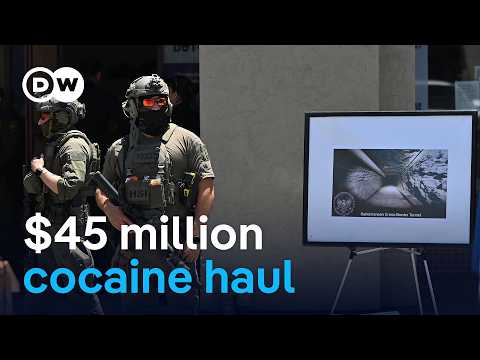 High-tech drug tunnel discovered between Mexico and California | DW News