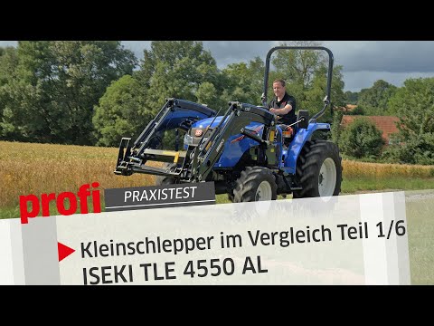Kleinschlepper im Vergleich Teil 1/6: ISEKI TLE 4550 AL | profi #Praxistest