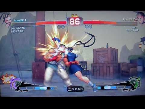 SSF4: potun0620 (Ibuki) vs soru- (Ryu)