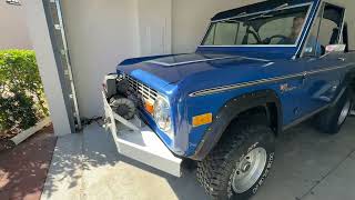 1977 Ford Bronco - Cold Start