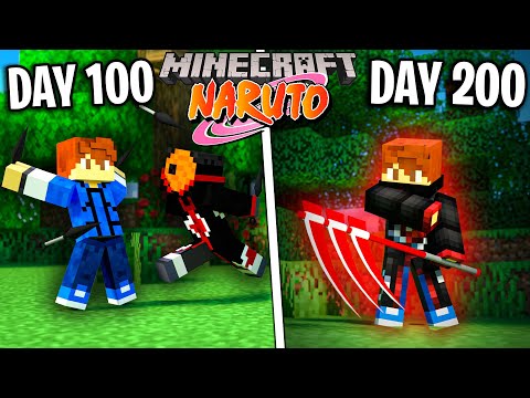 Naruto in Minecraft for 200 Days?!