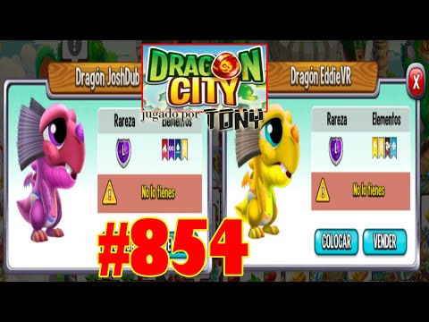 Dragon City "Capítulo 854 - El Dragón JoshDub y Dragón EddieVR" por Tony