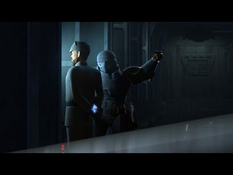 Wrecker takes out Imperial Officer - The Bad Batch Season 3 Episode 13