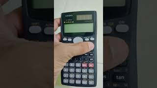 How to calculate exponential power ( like e^x ) in scientific calculator. #scientific #calculator