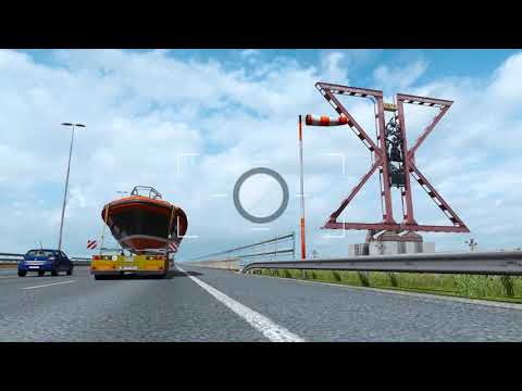 ETS2 Scania R730 special transport Brussel - Amsterdam