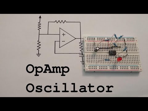 How to Make a Square Wave Oscillator from an OpAmp