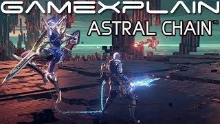 5 Minutes of Astral Chain Gameplay (DIRECT FEED)