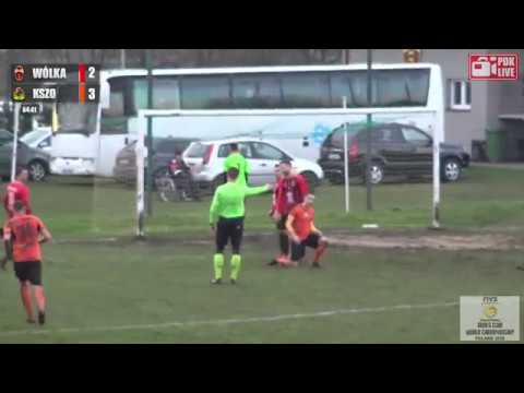 Wólczanka Wólka Pełkińska - KSZO Ostrowiec 2-3. Pięć goli i trzy zmarnowane karne!
