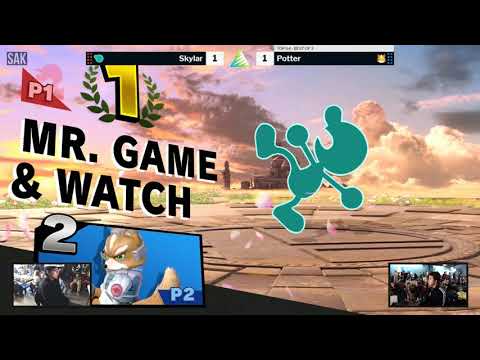 Ascension II Winners Top 64 - Skylar (Game&Watch) vs Potter (Fox)