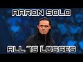 Aaron Solo All 75 Losses In AEW