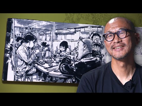 Kim Jung Gi Sketchbook Tour 2 - You Know You’re Going to Watch it