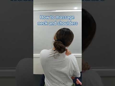 How to massage neck and shoulders