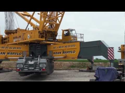 Liebherr lg 1750 750 ton lattice boom mobile crane