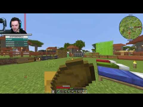 REUPLOAD CaptainSparklez "Minecraft Ragnamod Ep. 5 - Great Wall Of Tree" Cut Clips