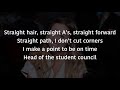 little miss perfect - taylor louderman (LYRICS)