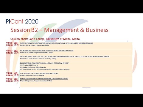 Session B2- Business and Management